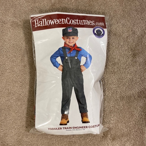 Costumes Toddler Halloween Train Conductor Costume Poshmark